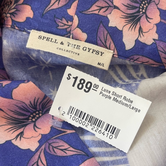 Spell Luna Short Robe - M/L - Picture 5 of 8